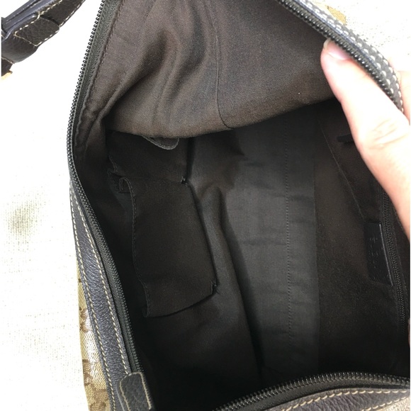 Authentic Gucci hobo bag brown monogram coated canvas - Picture 11 of 15